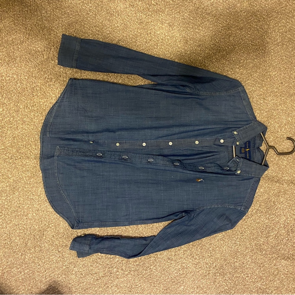 Polo denim Button-Up Shirt